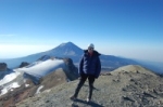 Bert on summit!  17,340ft!