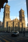 Big church in Puebla.