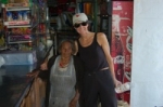 Lea with native Mexican woman.